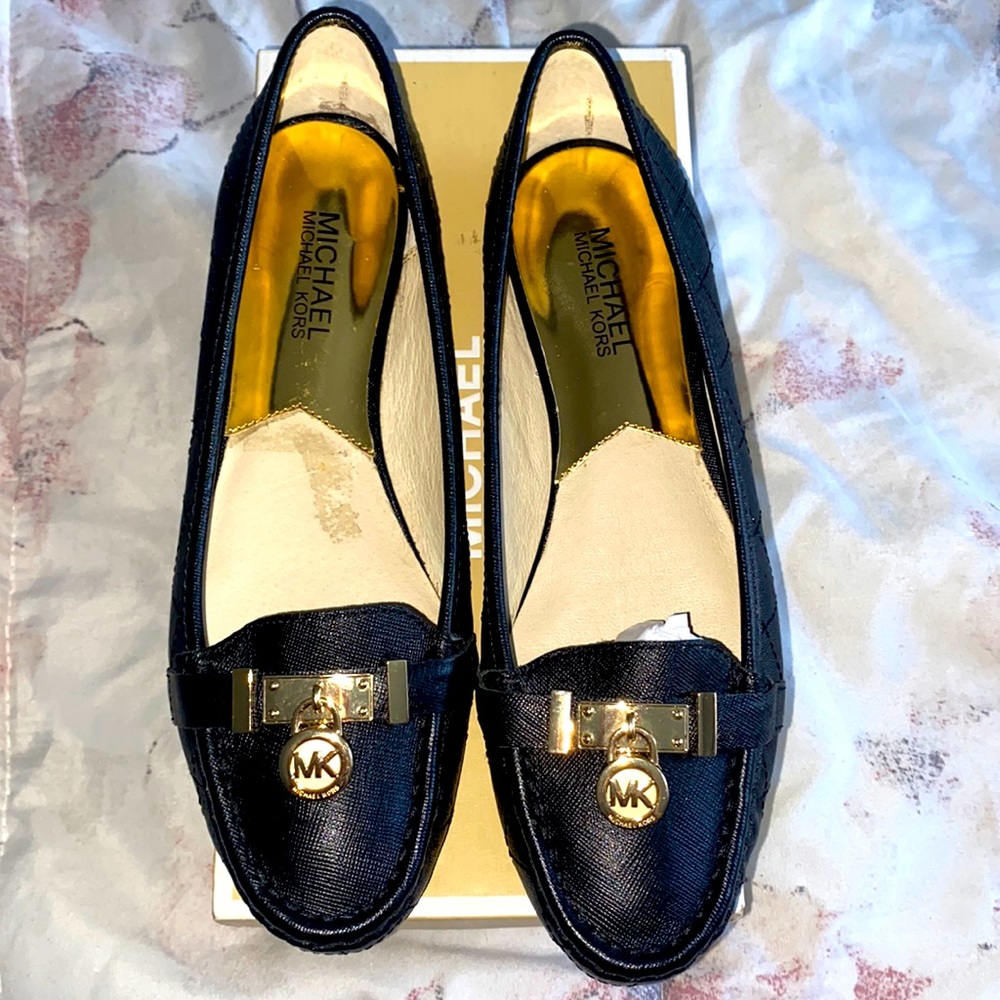 New black Hamilton shoes from Michael Kors